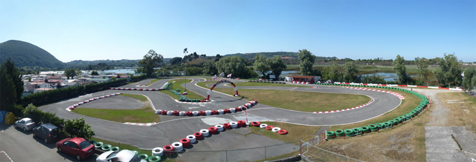 Panoramica Pista de Karts Cantabria - Los Molinos Noja
